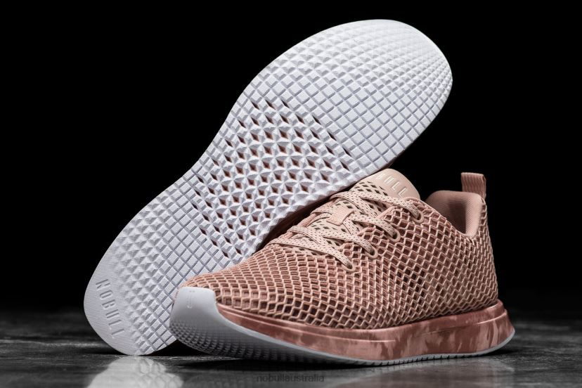 Dusty Rose Tie-Dye Mesh Runner XJ4668599Nobull