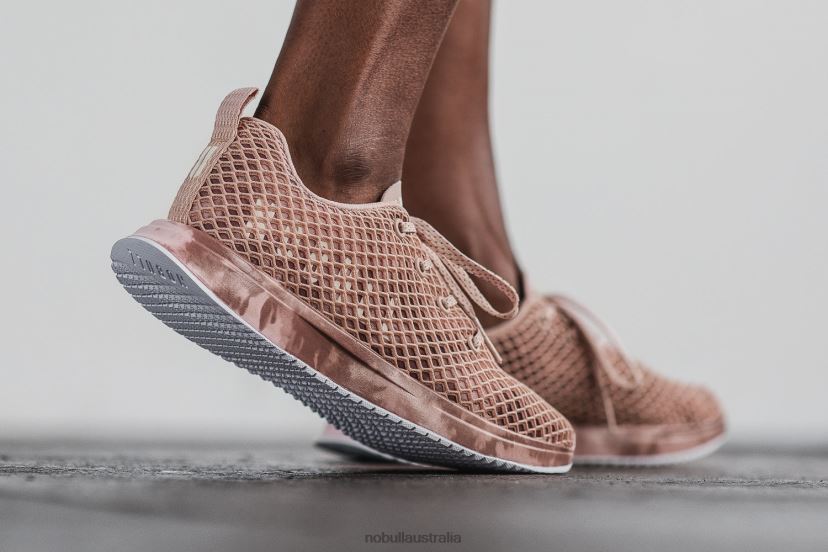 Dusty Rose Tie-Dye Mesh Runner XJ4668599Nobull