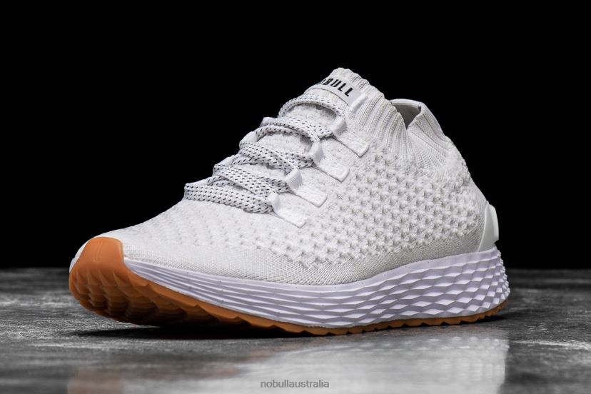 White Knit Runner XJ4668574Nobull