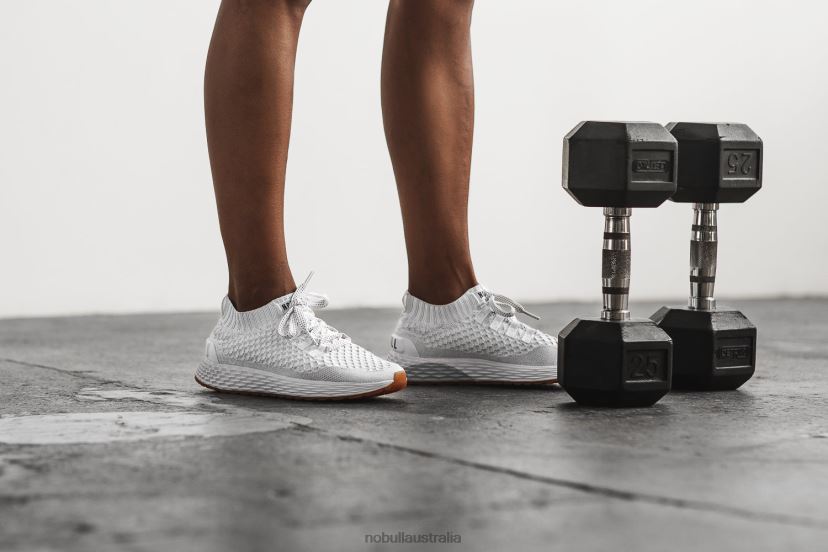 White Knit Runner XJ4668574Nobull