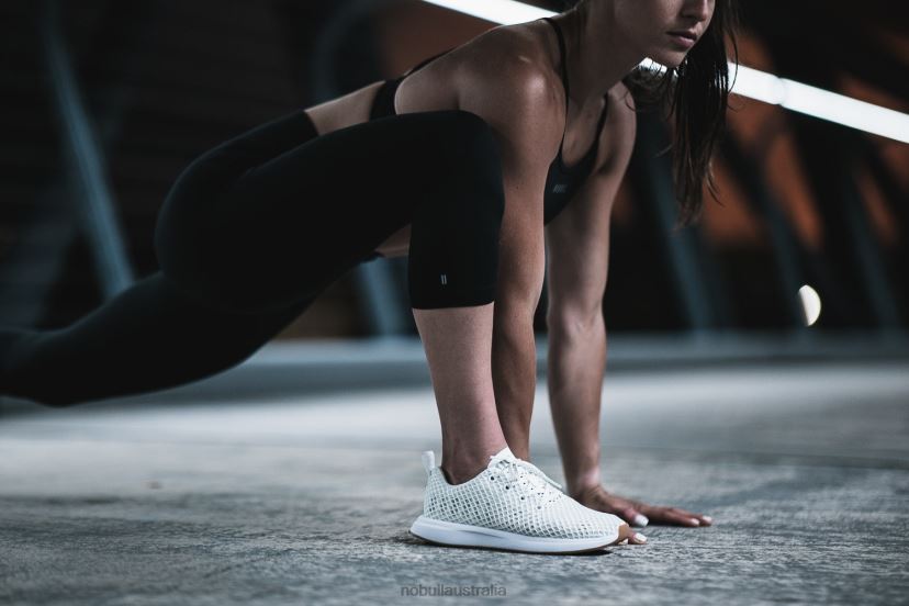 White Mesh Runner XJ4668587Nobull