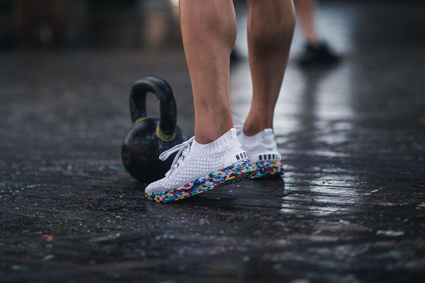 White Wild Knit Runner XJ4668591Nobull