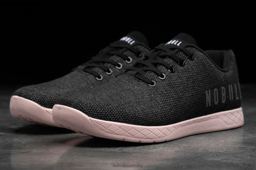 Black Heather Dusty Rose Trainer XJ4668526Nobull
