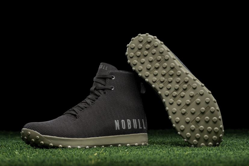 High-Top Black Ivy Turf Trainer XJ4668634Nobull