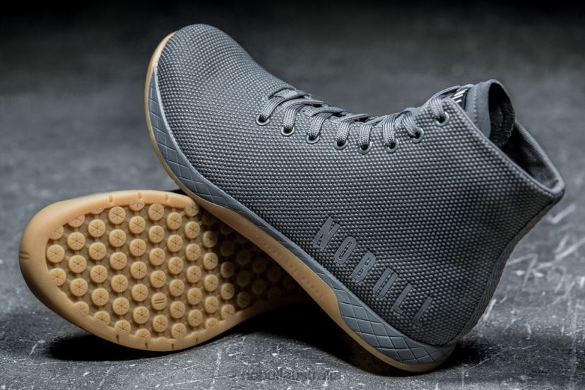 High-Top Dark Grey Gum Trainer XJ4668520Nobull