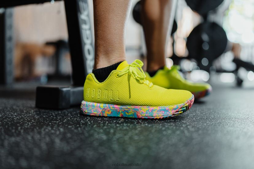 Neon Lime Swirl Trainer+ XJ4668561Nobull